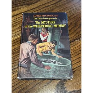 Alfred Hitchcock Three Investigators Mystery of the Whispering Mummy Hardcover